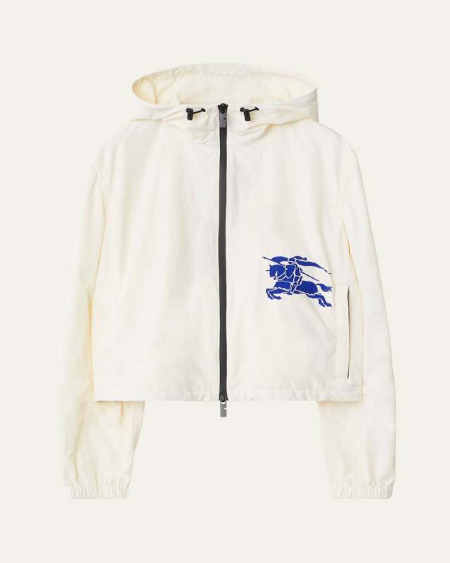 Hooded EKD Embroidered Jacket