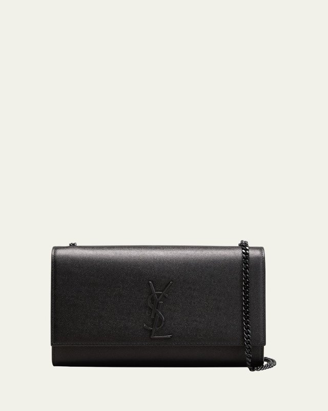 Kate Medium YSL Crossbody Bag in Grained Leather