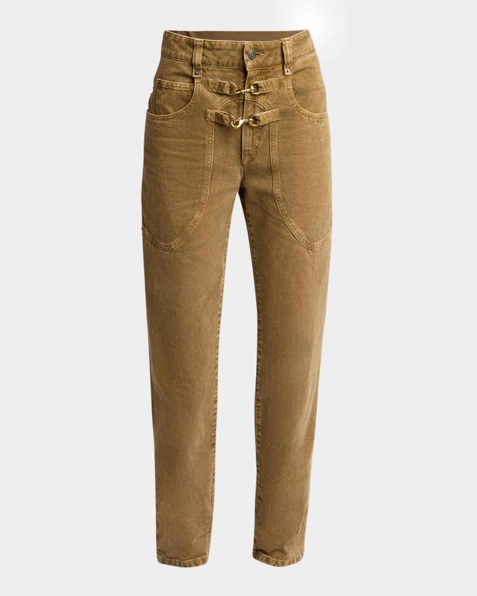Brinley Buckle Denim Jeans