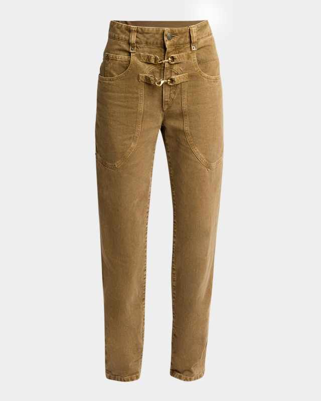 Brinley Buckle Denim Jeans