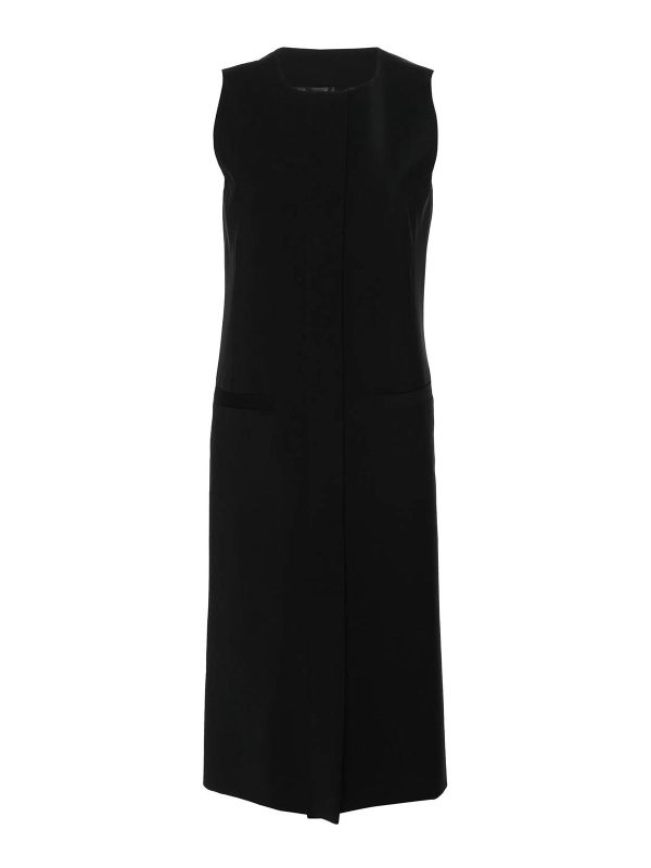 Alberta Ferretti Gilet - Noir