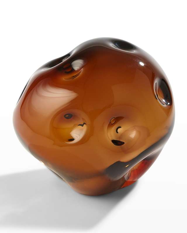 Dimpled Sphere Decorative Accent