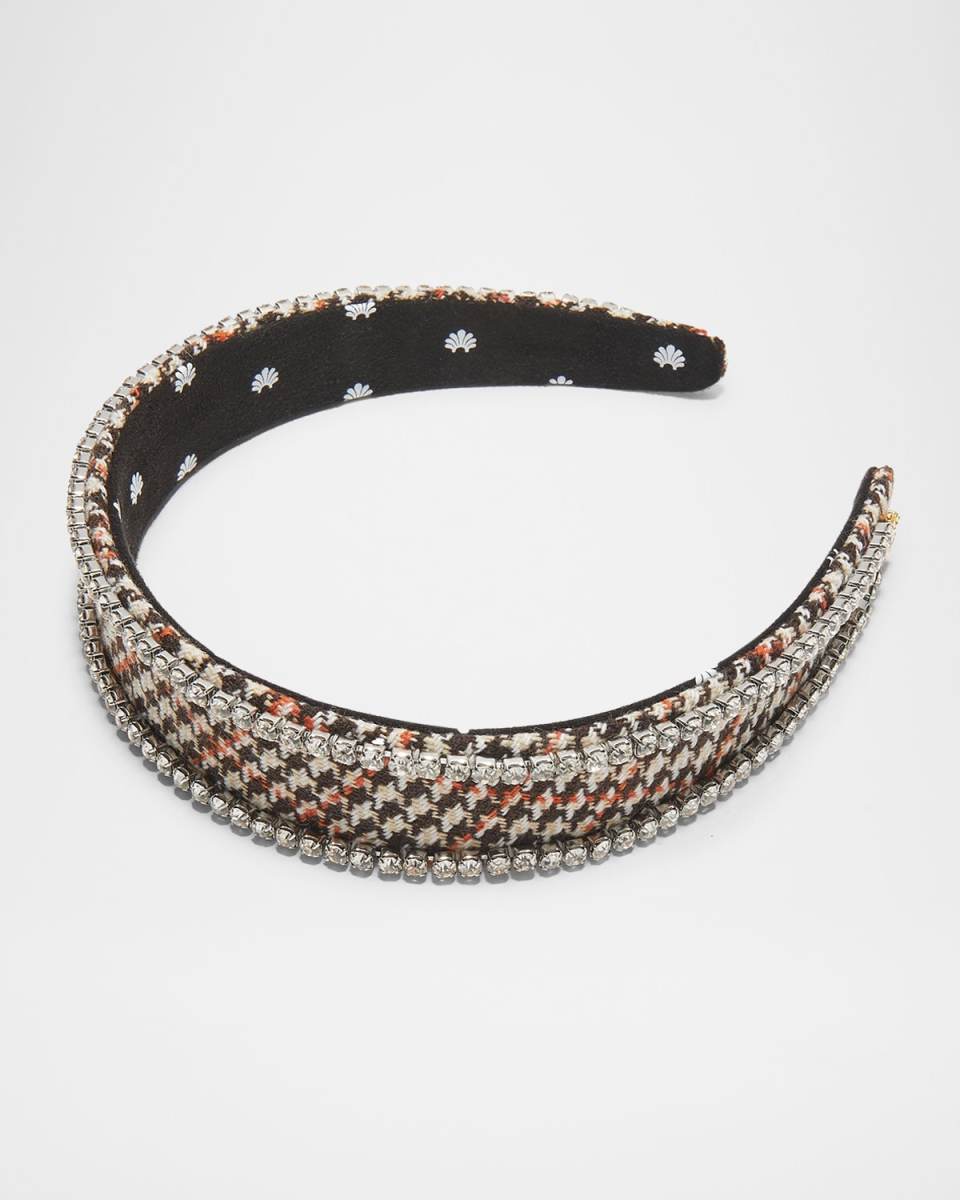 Bessette Tweed Crystal Headband
