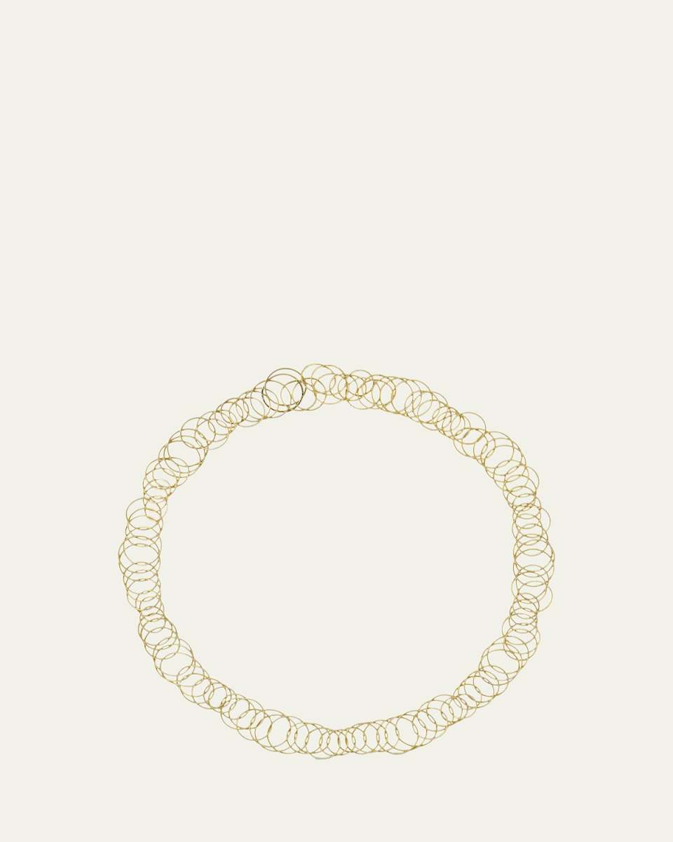 18K Yellow Gold Hawaii Short Necklace