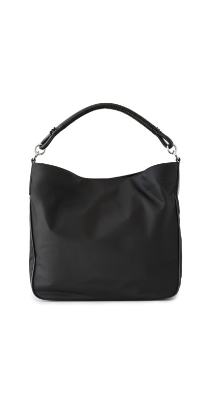 STAUD Perry Hobo Bag Black