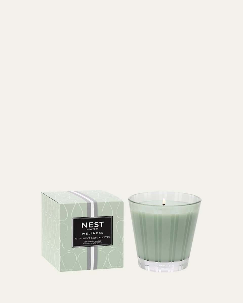 8.1 oz. Wild Mint & Eucalyptus Classic Candle