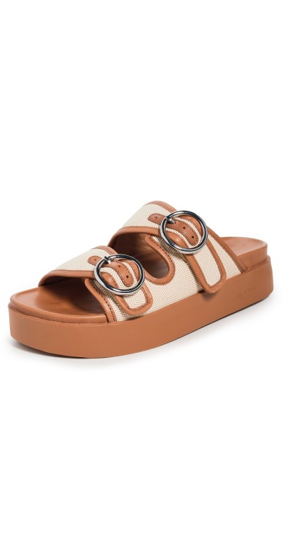 rag & bone Geo Platform Slides Natural