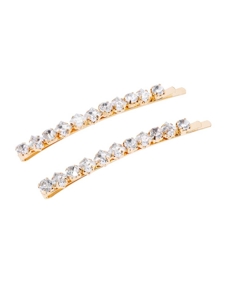 Crystal Bobby Pins, Set of 2