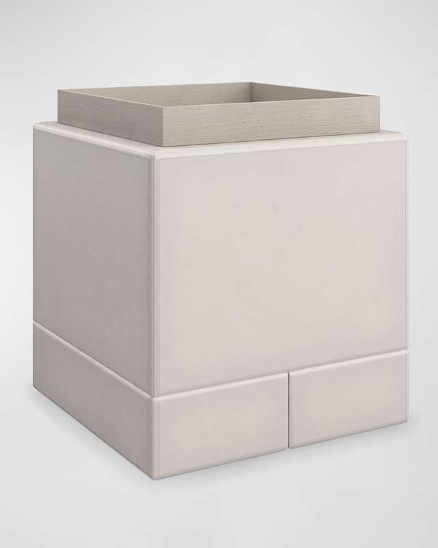 Bindi Leather Side Table