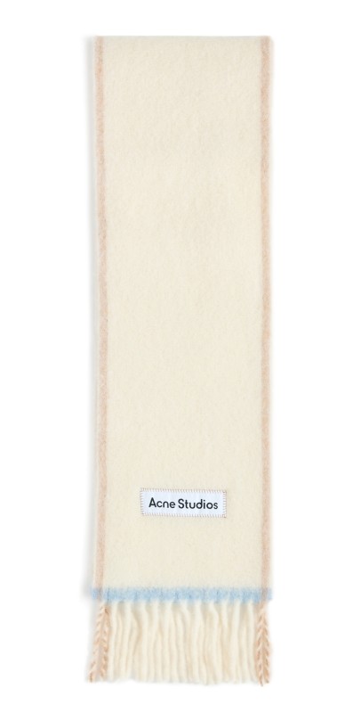 Acne Studios Wool Mohair Scarf Black