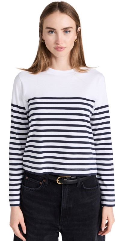 AYR Slushy Holiday Stripe Tee City Sky