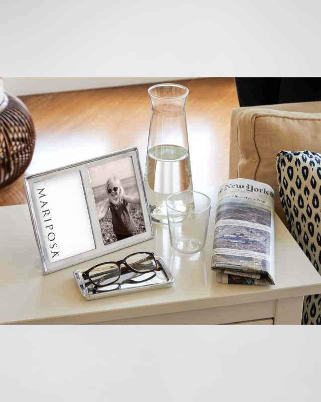 Signature Double Picture Frame, 4" x 6"