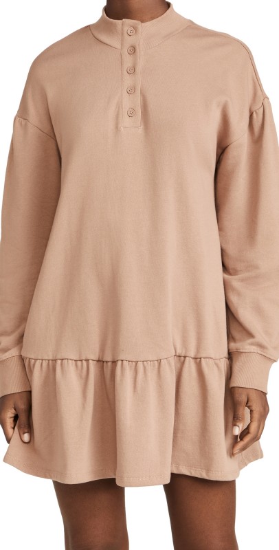 Z Supply Henley Dress Portabella