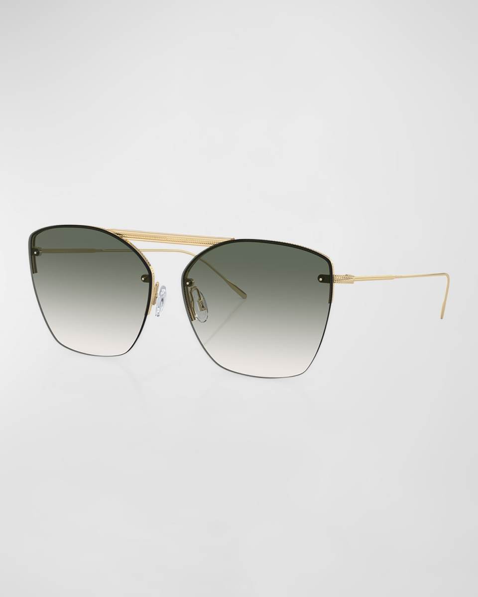 Ziane Metal Aviator Sunglasses