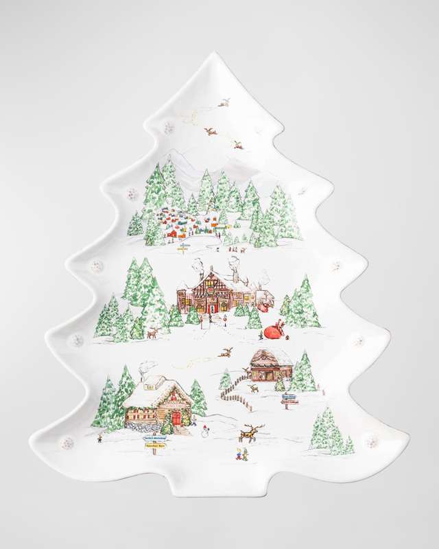 Berry & Thread North Pole 15" Tree Platter