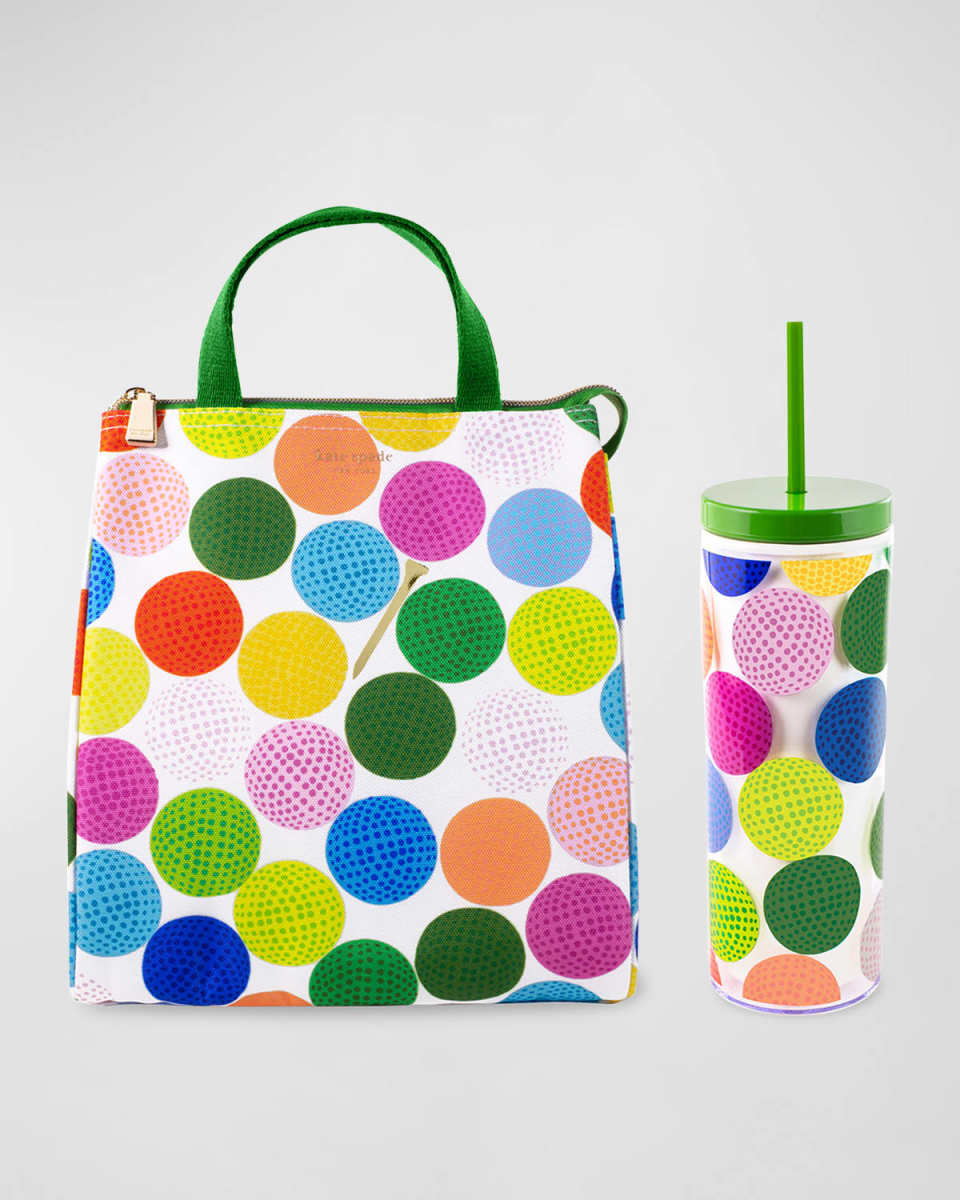 mini golf lunch bag and tumbler set