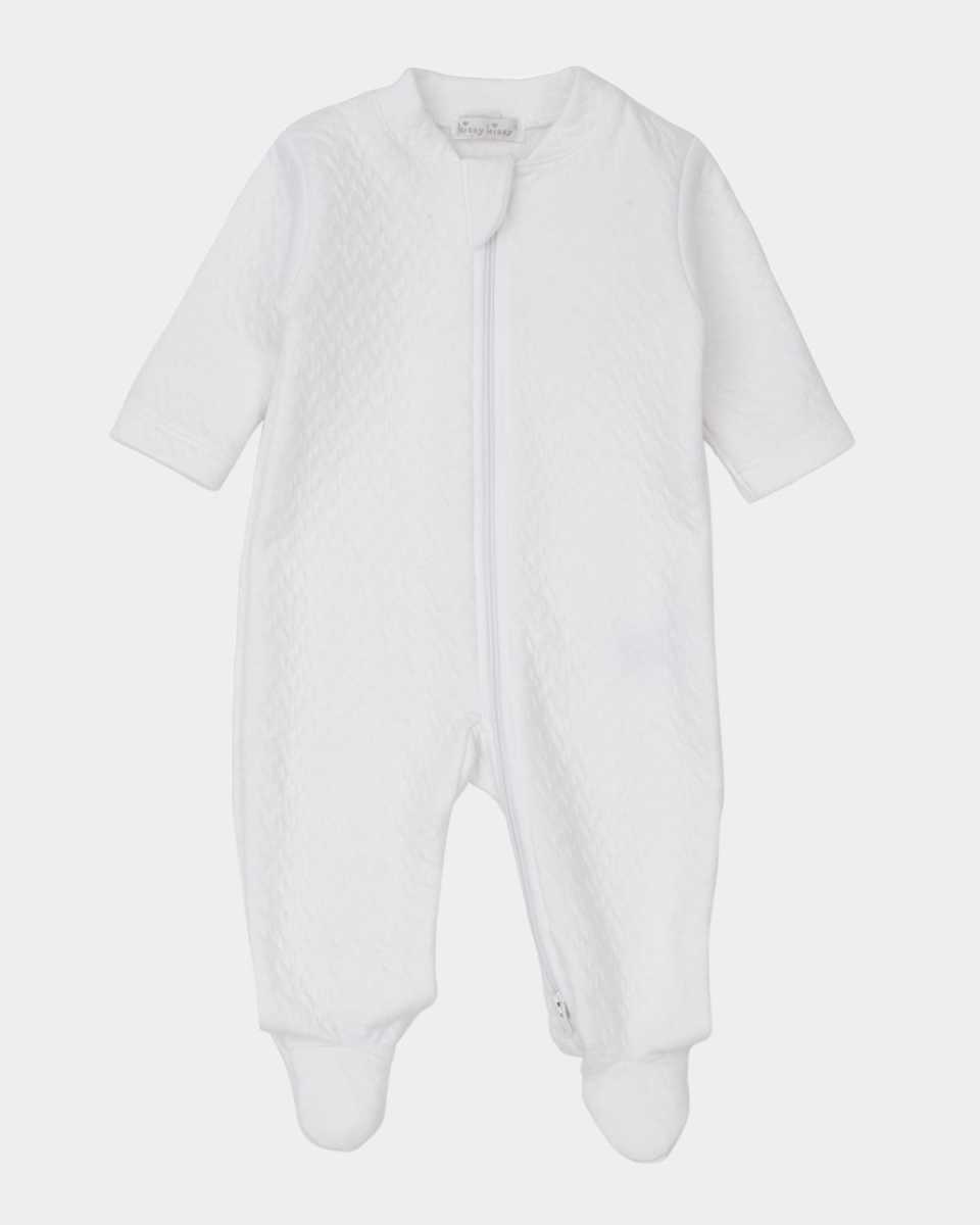 Kid's Classic Jacquard Footie, Size Newborn-6M