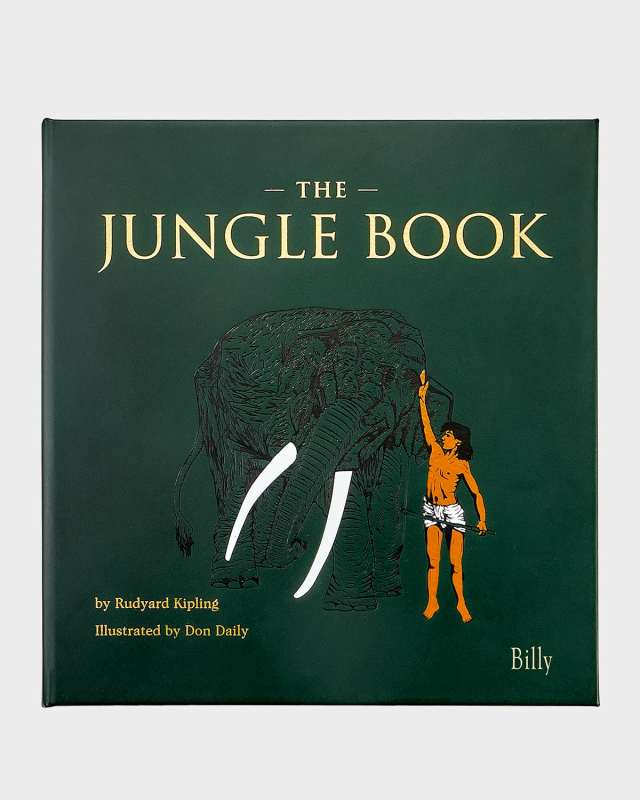 Personalized Leather Bound "The Jungle Book"