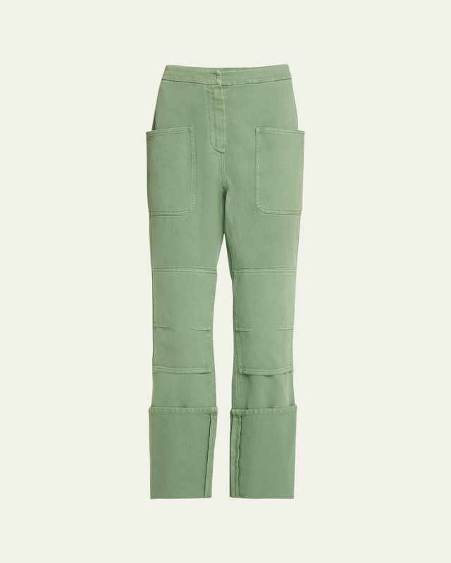 Facella Straight-Leg Cargo Pants