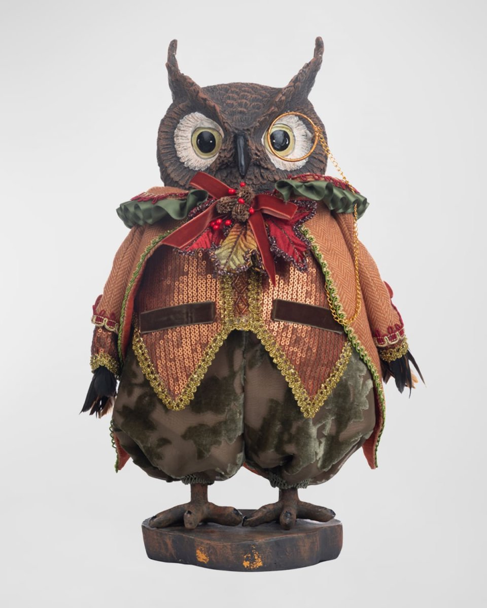 Forest Wilder Owl Tabletop Figure