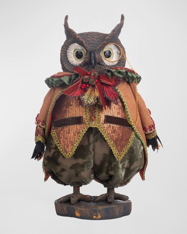 Forest Wilder Owl Tabletop Figure