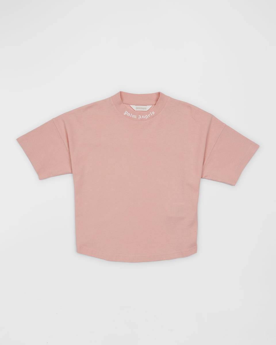 Girl's Classic Logo T-Shirt, Size 4-10