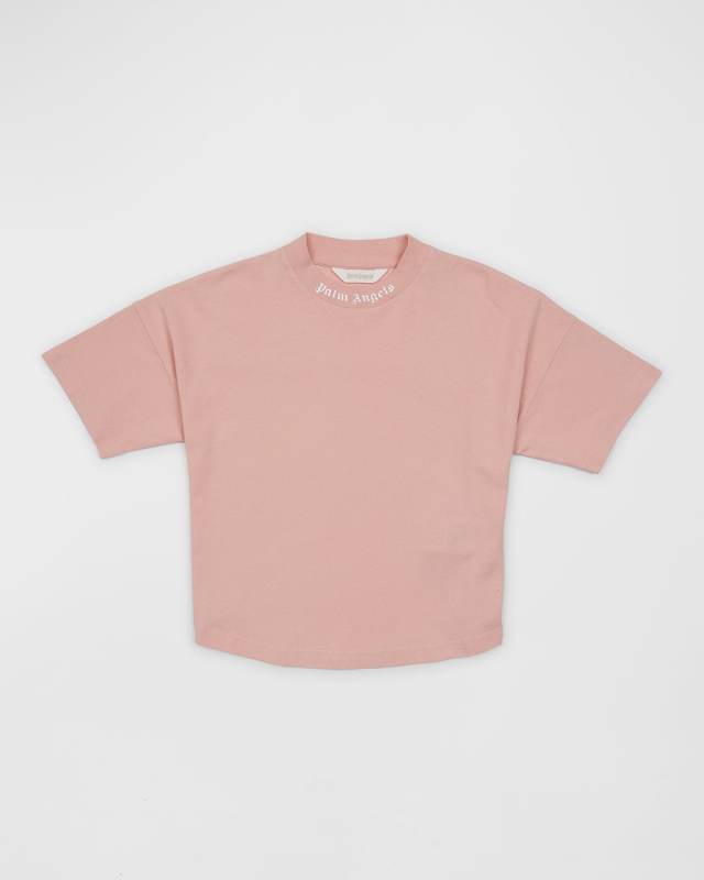 Girl's Classic Logo T-Shirt, Size 4-10