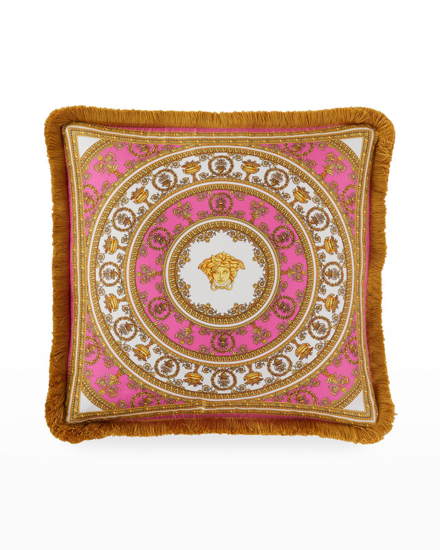 I Heart Baroque Pillow, 18"sq.