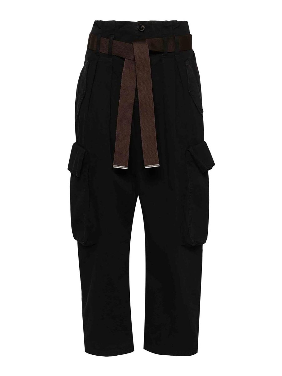 Pinko Pantalons Décontractés - Noir