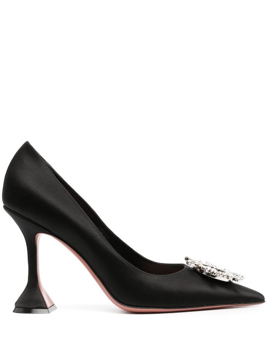 Begum crystal-embellished 95mm pumps