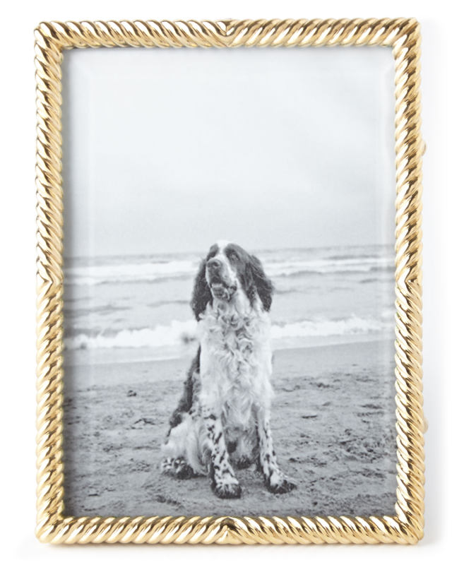 Gold Deco Twist 5" x 7" Picture Frame