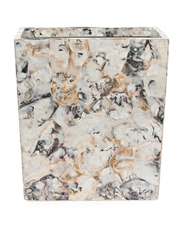 Tramore Natural Laminated Rectangle Wastebasket