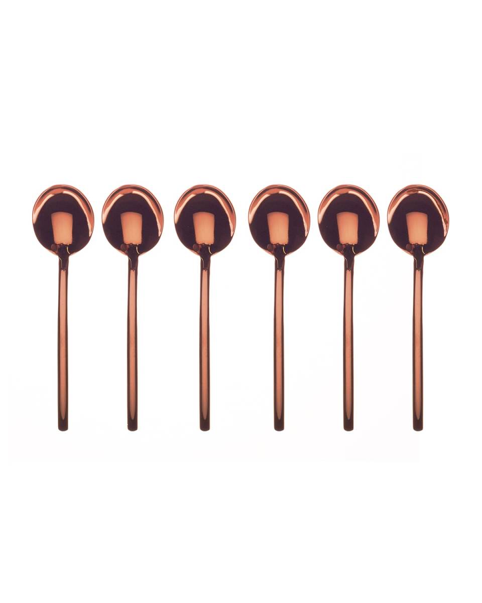 Due Bronxo 6-Piece Coffee Spoon Set