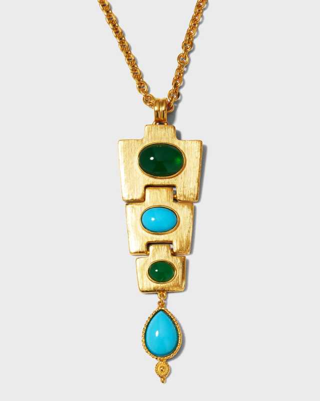 Multicolor Stone Necklace