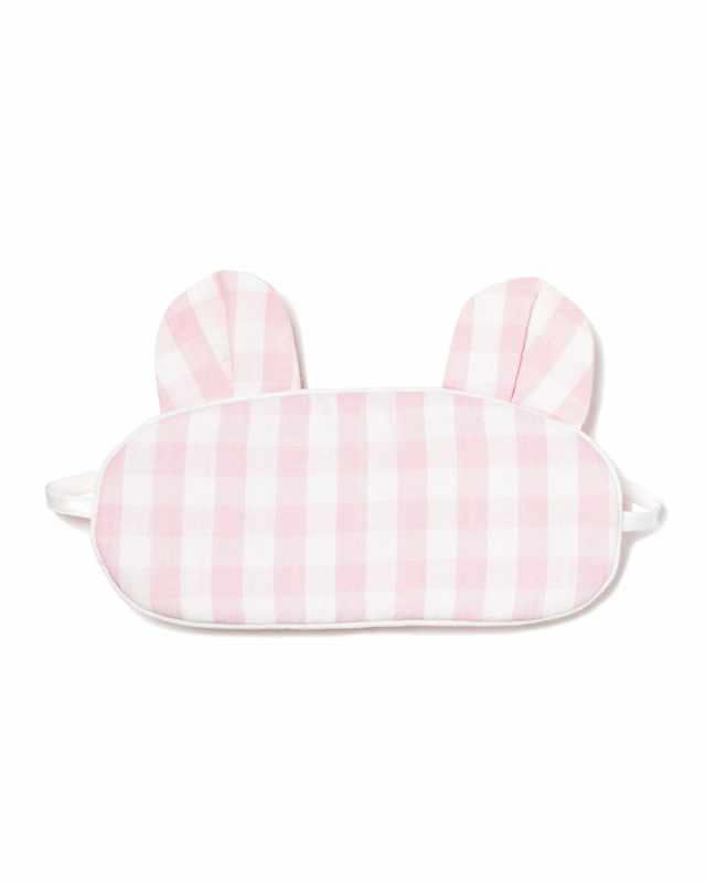 Kids' Bear-y Sweet Gingham Eye Mask