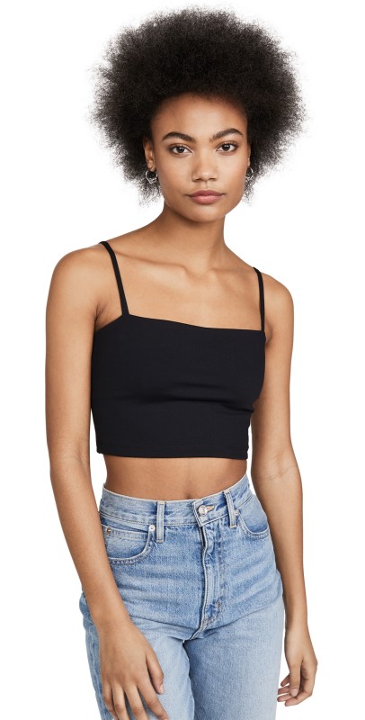 Susana Monaco Crop String Top Sugar