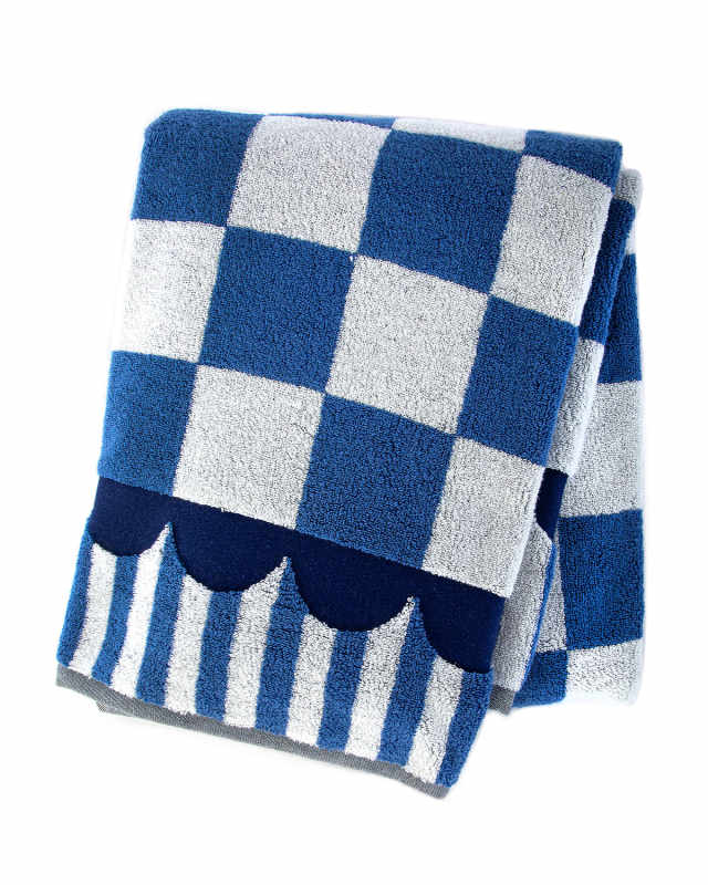 Royal Check Bath Towel