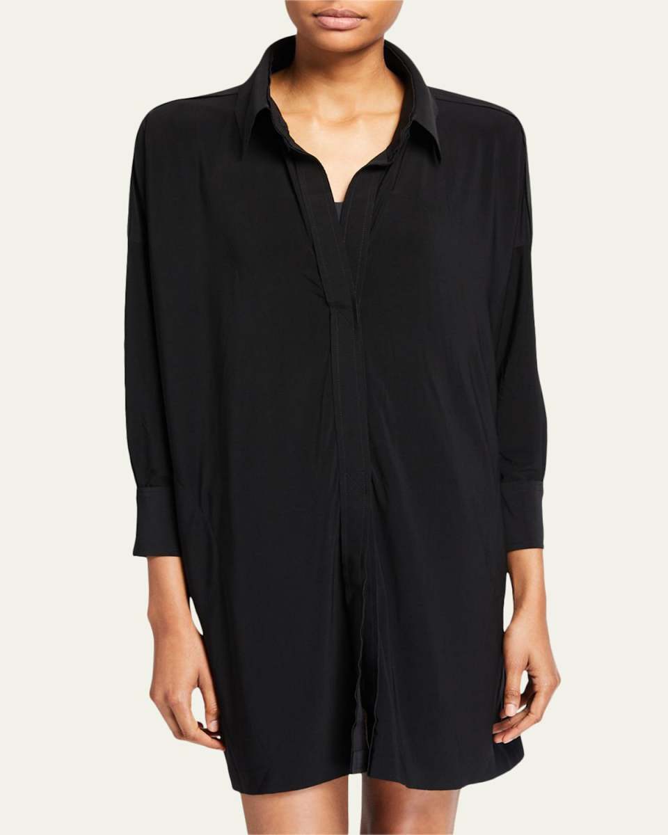 Boxy Coverup Beach Shirt