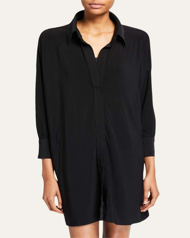 Boxy Coverup Beach Shirt