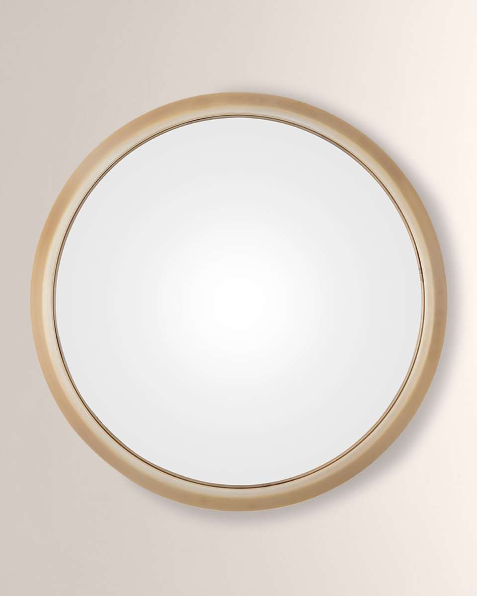 Oculus Brass Mirror, Large