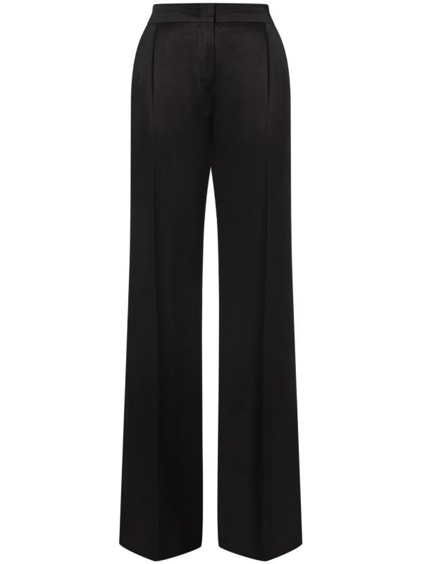 concealed-fastening palazzo pants