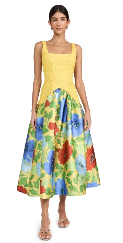 Alemais Verna Gown Lemon