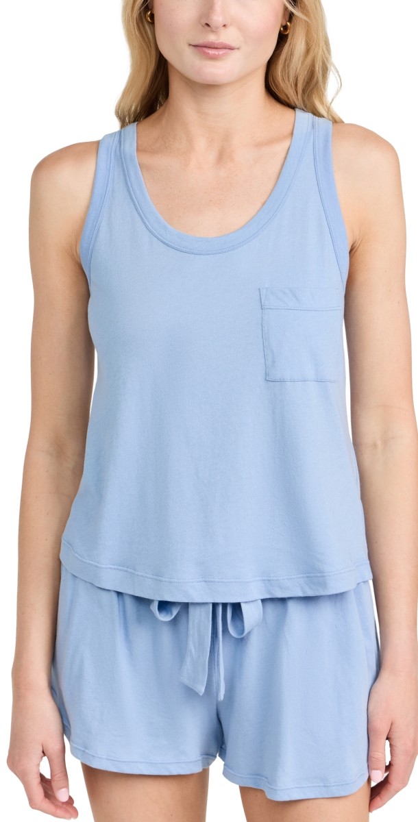 Eberjey The Tank Wedgewood Blue