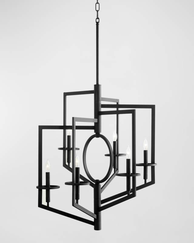 Oxalis 6-Light Chandelier, 25"