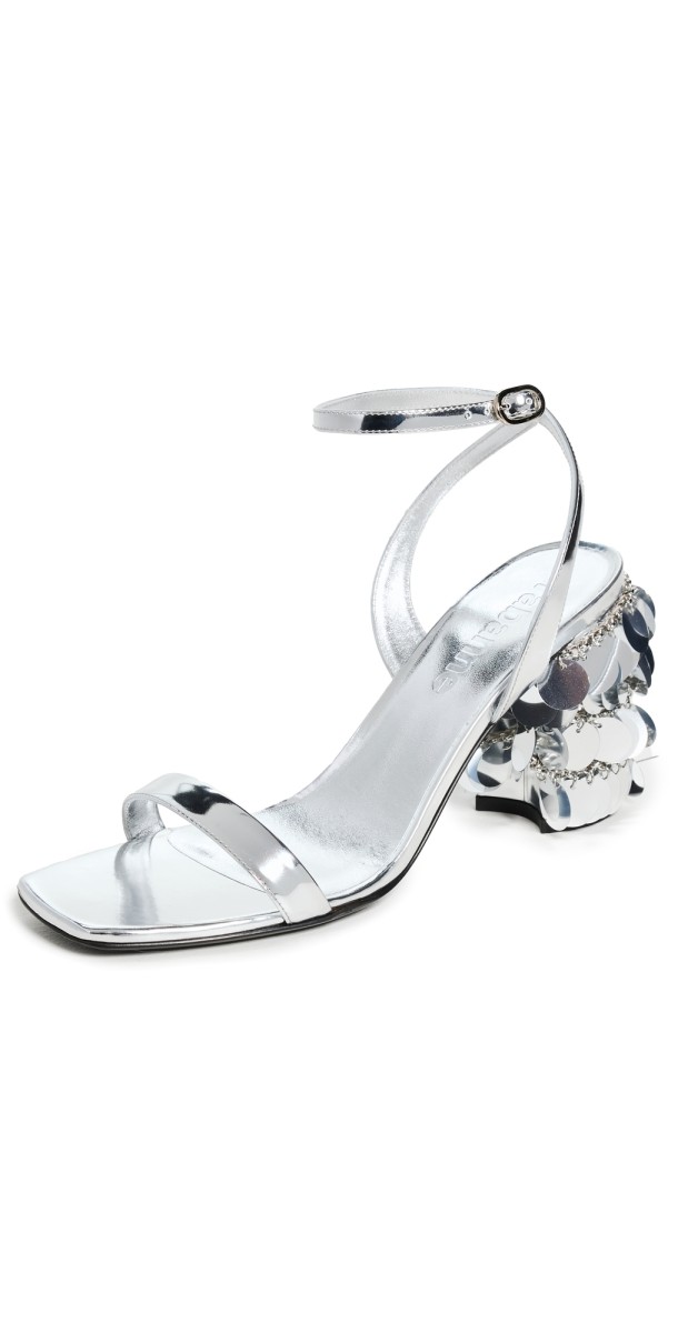 rabanne Sandale Silver