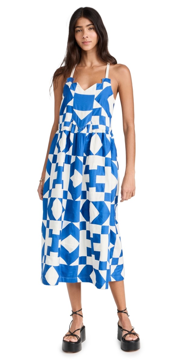 Sea Tanya Patchwork Sleeveless Dress Multi