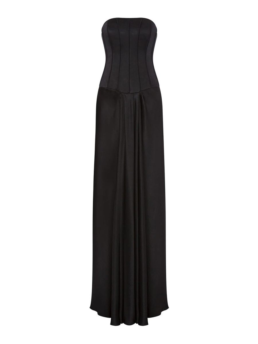 Alberta Ferretti Robe De Soirée - Noir