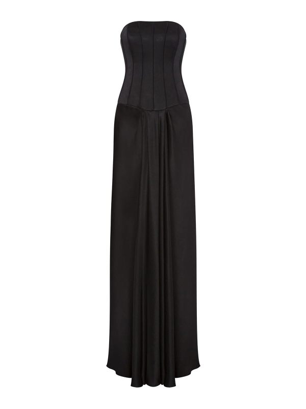 Alberta Ferretti Robe De Soirée - Noir