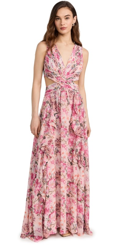 ASTR the Label Noya Dress Peony Pink