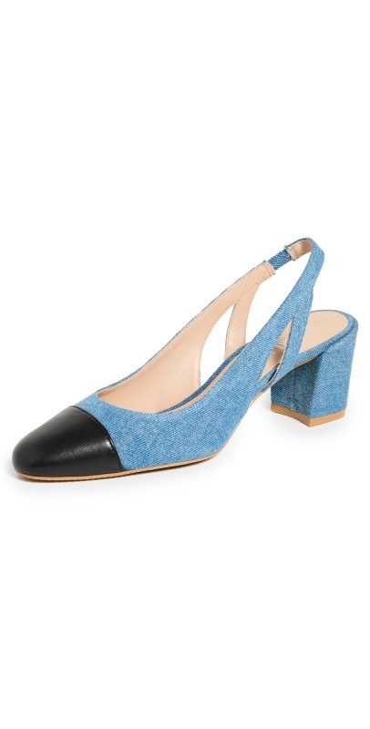 Stuart Weitzman Sleek Pumps 50mm Washed/Black